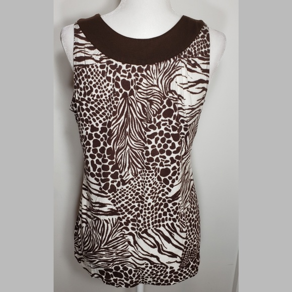Studio Works Animal Print with Hardware Tank - Picture 3 of 4